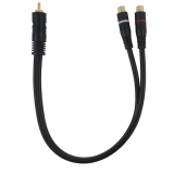 Perėjimas RCA - 2RCA (1K-2L) 0.3m Gold